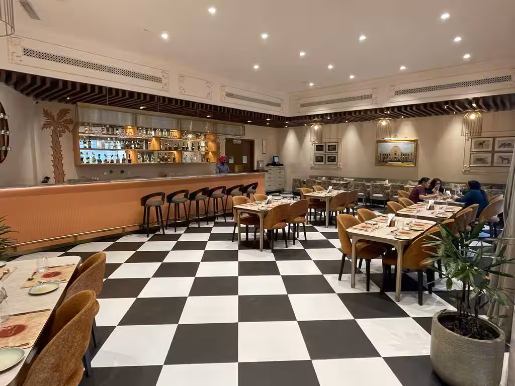 The multi-cuisine restaurant